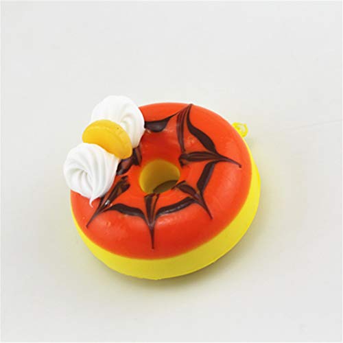 DDLmax Decompression Doll, 6Pcs Soft Colourful Ice Cream Doughnut Scented Slow Rising Toys