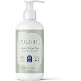 Propre Baby Organic French Liniment &ndash; 3-in-1 Baby Wipe &amp; Diaper Cream Alternative &ndash; Cleanses, Nourishes &amp; Protects with Organic Olive Oil &ndash; Preservative Free, Made in France (8oz)