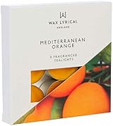 Wax Lyrical Scented Tealights Mediterranean Orange Box of 9 view 6