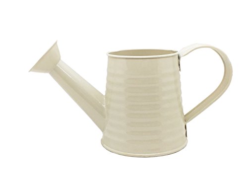 WitnyStore Watering Pot Metal Vintage Garden Sprinkler Nozzle Flower Supply Sprayer Small Holes (Cream) - Thumbnail 5