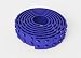 Crazy Block Tape - Red/Green/Blue Building Block Tape Roll Self-Adhesive 3.26 Feet. Silicone Mold Tape for Displays and Decoration. Child Room Art and Decoration (BLUE)