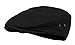 Men's Cotton Summer Newsboy Golf Ivy Classic Cap Hat (Black)