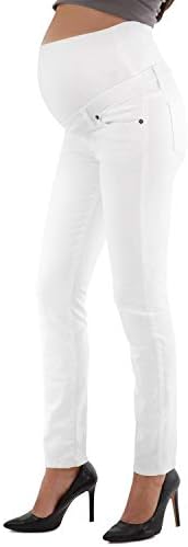 MAMAJEANS - Venezia Skinny and Comfortable Maternity Pants with Real Pockets - Made in Italy