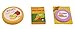 Blue Panda Play Food - 9-Pack Kids Toy Food, Kitchen Pretend Play Wooden Toy Set Toddlers, Grocery Store Food Items
