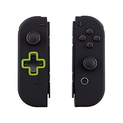 eXtremeRate Soft Touch Black Joycon Handheld
