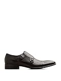 Kenneth Cole New York Men's Leather Regal Bearing Monk Strap Dress Shoe