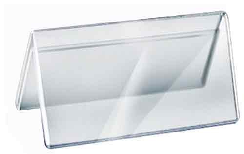 Azar Displays 192804 6-Inch Width by 3-Inch Height Two-Sided Nameplate, 10-Pack