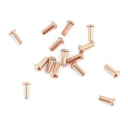 Aicosineg Solid Rivets,200Pcs 0.08" Dia x