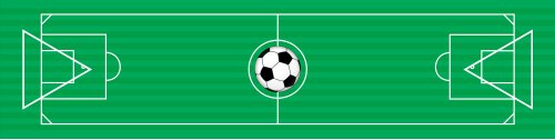 8-Foot Professional Beer Pong Table/Tailgate Table/Picnic Table - Soccer Field Graphic
