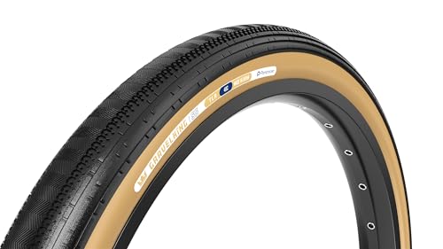 Panaracer Gravelking Semi Slick TLR Tubeless Ready opvouwbare grindfietsbanden 700c | Snel rollende SS met ZSG Compound & TuffTex behuizing | Verbeterde controle op ruwe wegen en brandpaden |
