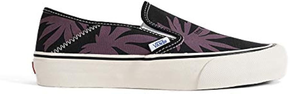 Amazon Vans Surf バンズサーフ ヘンプ柄 スリッポン Slip On Sf スニーカー シューズ メンズ レディース 29 0cm Black Black Plum Vt6 Vans バンズ シューズ バッグ