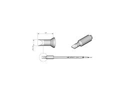 JBC C470017 - Cartridge Chisel 5mm x 1.2mm