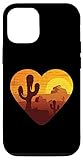 iPhone 12/12 Pro Distressed heart shape Desert
