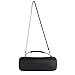 Hard Travel Bag Carrying Cover Case for JBL Pulse 3 Pulse3 Wireless Portable Bluetooth Speaker Protective Cover with Shoulder Strap (Black+Gray)