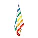Dock & Bay Rainbow Beach Towel - Summer - Rainbow Skies - Extra Large (200x90cm, 78x35) - Quick Dry Towel, Compact & Lightweight, Rainbow