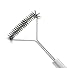 Luxe Grill BBQ Grill Cleaning Brush for Charcoal, Gas, Electric & Infrared Grills - STAINLESS STEEL