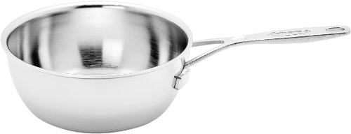 Demeyere Industry 40850-680-0 SautÃƒÂ© Pan Conical Without Lid 20 cm Suitable for Induction by Demeyere