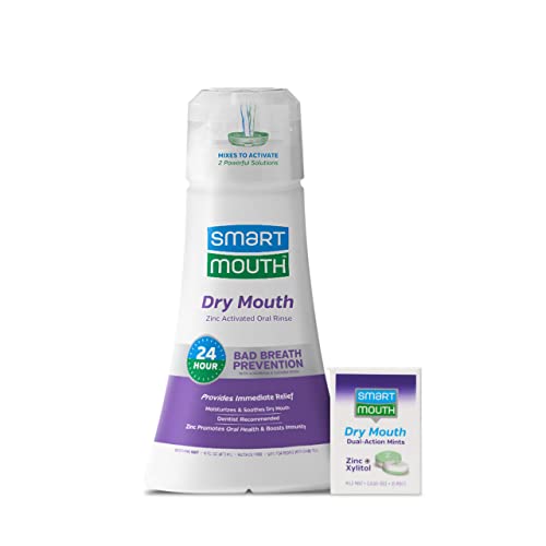SmartMouth Activated Dry Mouth Mouthwash and DualAction Relief Mints