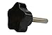 Nxtop 10PCS (m8x40-10pc Thread Clamping Knob Black Plastic Hand Knob Star Shape Screw on Knob for Machine Tools)