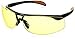 Uvex S4222XXC Protégé Safety Eyewear, Metallic Black Frame, Amber UV Extreme Anti-Fog Extended Lens