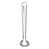 Best Utensils Stainless Steel Mini Egg Whisk Beater Handheld Milk Frother Foamer Foaming Creamy Coffee Mixer Spring Sauce Blender Kitchen Accessories, Pack Of 2