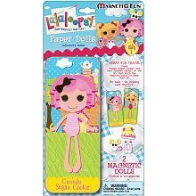 Lalaloopsy Magnetic Fun Paper Dolls Set 1 by Lee Publications