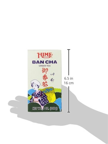 J-BASKET BAN CHA GREEN TEA, 8-OUNCE BOXES (PACK OF 4)