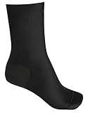 ArmaSkin Extreme Anti-Blister Hiking Crew Socks for Men and Women (Large, Black)