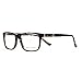 OCCI CHIARI Men Rectangle Stylish Eyewear Frame With Clear Lens (Demi,54)