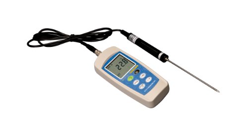 Thermco ACCD370PFC High Precision Pt100 Platinum Digital Certified Thermometer for Life Science, Certified at -20, 4, 25, 37, 56, 95, 121Â°C