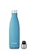 S'well Stainless Steel Water Bottle, 17oz, Blue Fluorite