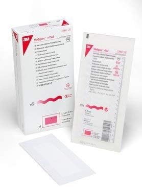 3M Medipore Plus Pad Soft Cloth Adhesive Wound Dressing - 3 1/2" x 8" - Box