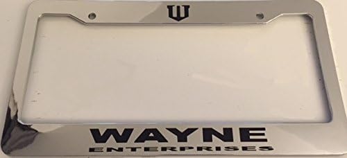 Wayne Enterprises - Automotive Chrome License Plate Frame - Limited Edition