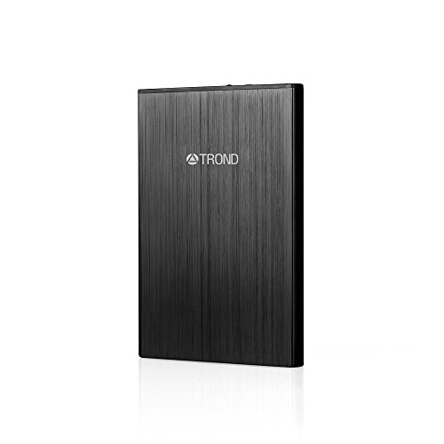 Trond Air 4000mAh Portable Power Bank for iPhone 6 Plus, 5s, 5c, 5, 4S, Samsung Galaxy S6 Edge, S5, S4, S3, Note 3, 4, LG Volt, G3, Optimus, Realm, Nexus 4, 6, HTC One M8, M7, Desire 816 - Black