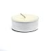 Bluecorn Beeswax 100% Pure Beeswax Tealight Candles in Metal Cups | Ivory White Tea Lights Candles | Long Burn (4 Hrs) | Soy, Paraffin, & Fragrance Free, Bulk 24-Pack | Handmade in Colorado