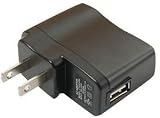 Adafruit Industries 501 USB Port Power Supply (AC Adapter), 5V, 1A (1000mA)