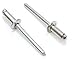 Bolt Dropper #44 Blind Rivet, Button Head, 1/8 Inch Inch Diameter, 3/16 Inch Inch - 1/4 Inch Inch Grip Range, Plain Finish, 304 (18-8) Stainless Steel (100 pk)