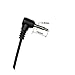 Reyinl 3.5mm Receiver/Listen Only Surveillance Headset with Clear Coil Tube for Two Way Radios-Pair