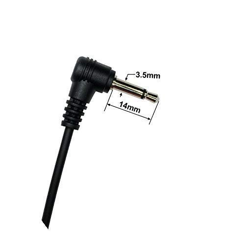 Reyinl 3.5mm ReceIver/Listen Only Surveillance Headset with Clear Coil Tube For Two Way Radios-Pair