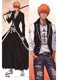 Anime WOW NEW ping Anime Dakimakura Pillow Case Bleach Ichigo Kuro ki SS (150*50cm )