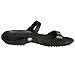 Crocs Women's Cleo Strappy Sandal, Black/Black, 9 Women