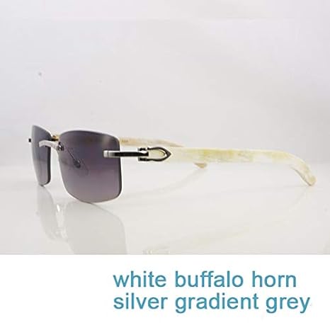 gafas de sol hombre blancas