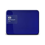 WD 4TB Blue My Passport Ultra Portable External Hard Drive - USB 3.0 - WDBBKD0040BBL-NESN