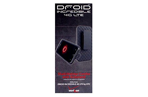 Oem Shell/Holster Combo for Verizon Wireless HTC Droid Incredible 4G LTE ADR6410 Retail Package