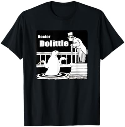 Amazon.com: Dr Dolittle Book Cover T-Shirt : Clothing, Shoes & Jewelry