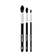 Crown PRO - Eyeshadow Blending Trio - Lid, Crease, and Detail Brushes