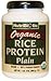 NutriBiotic Organic Rice Protein, Plain, 600 grams