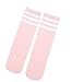Ewandastore 1 Pair Cotton Over Knee Long Soccer Socks,Breathable Team School Socks for 4-10 Years Old Kids Girls Boys Toddlers