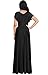 KOH KOH Womens 2025 Long V-Neck Ruffle Sleeveless Bridesmaid Prom Gown Maxi Dress