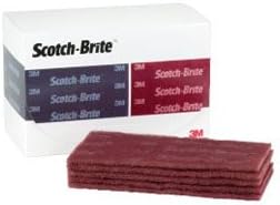 3m Company 64659 Durable Flex Pads, Maroon
